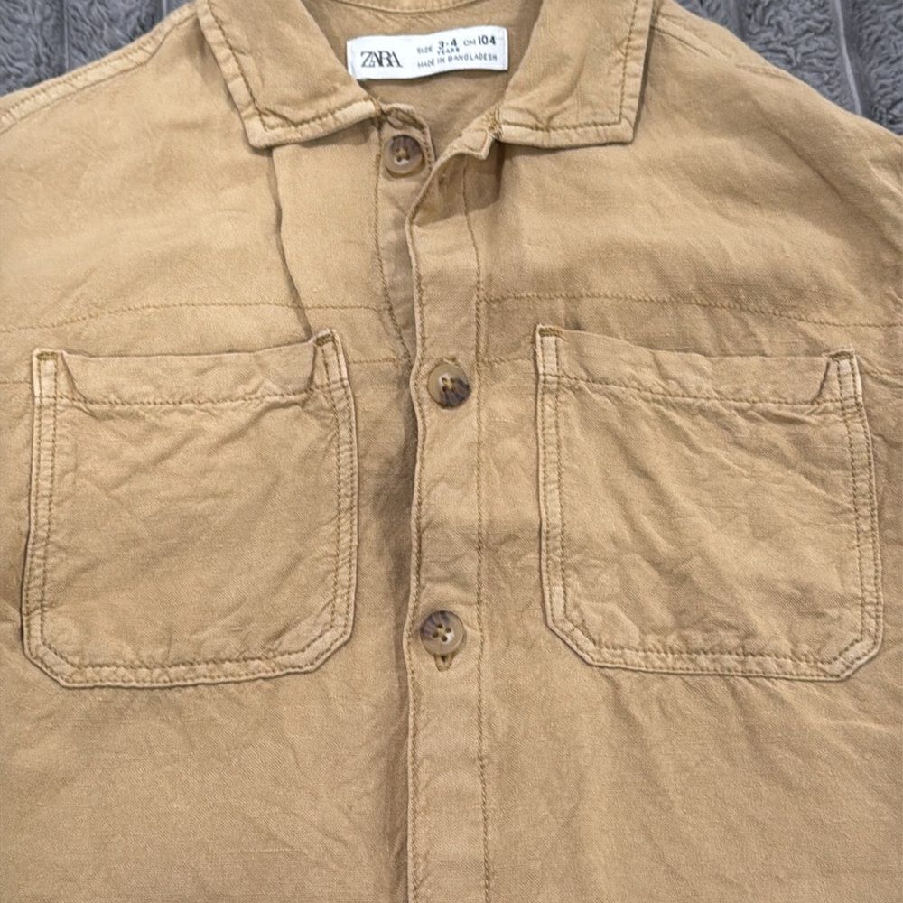 Zara Linen Blend Matching Set - Picture 4 of 10